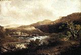Thomas Doughty Canvas Paintings - River Landscape I